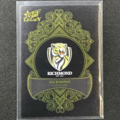 2023 Legacy AFL RICHMOND TIGERS CHECKLIST LOGO Legacy Plus 43/425