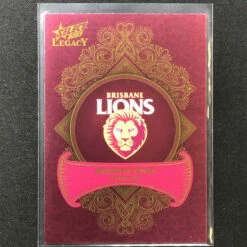 2023 Legacy AFL BRISBANE LIONS CHECKLIST LOGO Legacy Plus 347/425