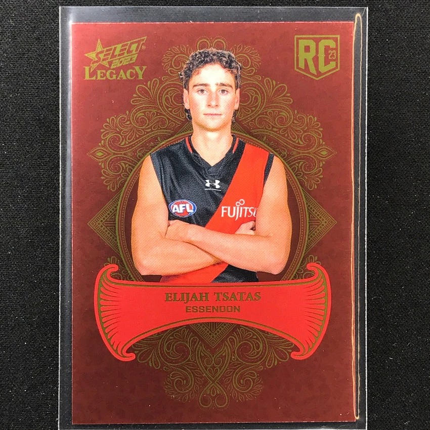 2023 Legacy AFL ELIJAH TSATAS Legacy Plus Rookie 44/425 3 2023 Legacy AFL ELIJAH TSATAS Legacy Plus Rookie 44/425