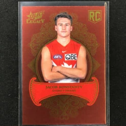 2023 Legacy AFL JACOB KONSTANTY Legacy Plus Rookie 300/425