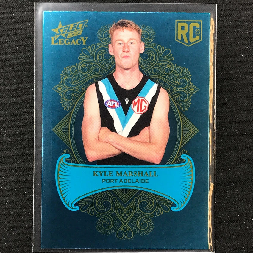 2023 Legacy AFL KYLE MARSHALL Legacy Plus Rookie 143/425 3 2023 Legacy AFL KYLE MARSHALL Legacy Plus Rookie 143/425