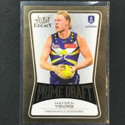 2023 Legacy AFL HAYDEN YOUNG Prime Draft 40/100