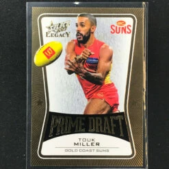 2023 Legacy AFL TOUK MILLER Prime Draft 23/100