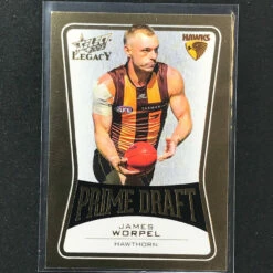 2023 Legacy AFL JAMES WORPEL Prime Draft 40/100