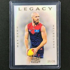 2023 Legacy AFL MAX GAWN Legacy Insert SSP 20/35