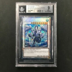 BGS 9 Trishula, Dragon Of The Ice Barrier - BLVO-EN100 - Starlight Rare 1st Edition 952