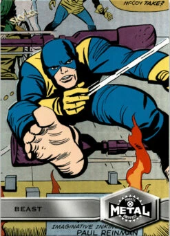 2021 Marvel X-Men Metal Universe BEAST Base High Series #105