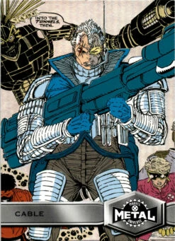 2021 Marvel X-Men Metal Universe CABLE Base High Series #113