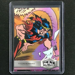 2021 Marvel X-Men Metal Universe THUNDERBIRD Base High Series Pink 52/75 #164