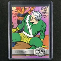 2021 Marvel X-Men Metal Universe QUICKSILVER Base High Series Pink 64/75 #176