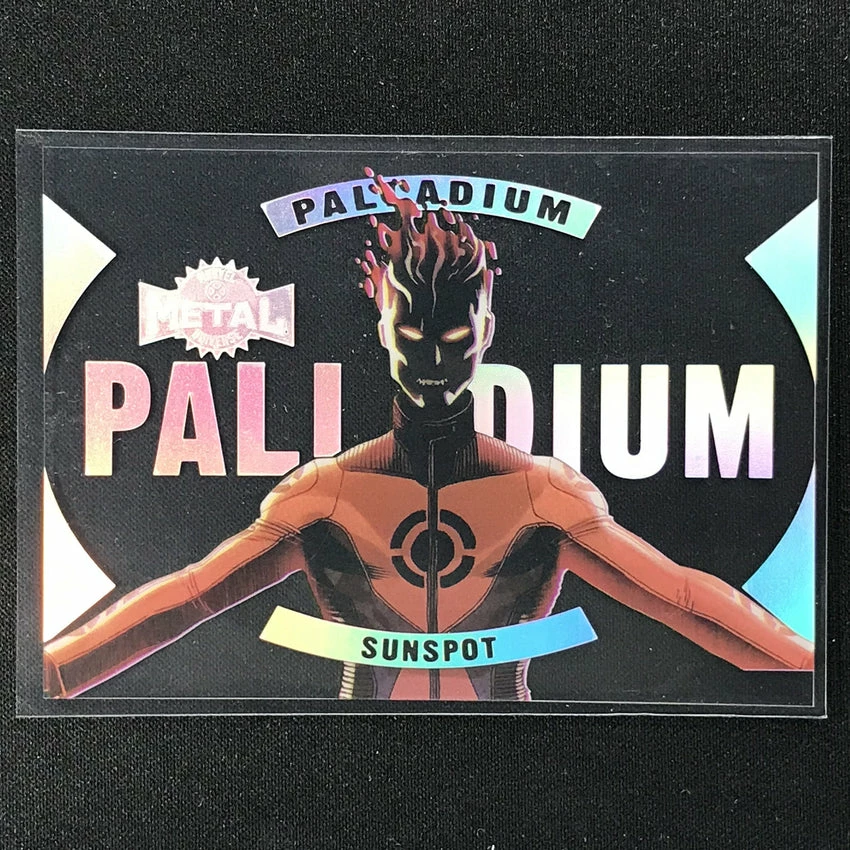 2021 Marvel X-Men Metal Universe SUNSPOT Palladium Acetate #44 3 2021 Marvel X-Men Metal Universe SUNSPOT Palladium Acetate #44