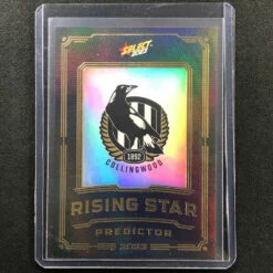 2023 Footy Stars COLLINGWOOD Rising Star Predictor Gold 148/260