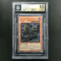 BGS 9.5 GEM MINT Goldd, Wu-Lord Of Dark World - EEN-EN024 - Ultimate Rare 1st Edition