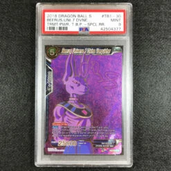 PSA 9 Beerus, Universe 7 Divine Vanquisher - TB1-030 - SPR Tourn. Of Power 377