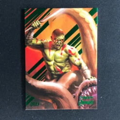 2022 Fleer Ultra Avengers DRAX Base Green Foil #18