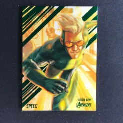 2022 Fleer Ultra Avengers SPEED Base Green Foil #68