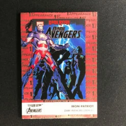 2022 Fleer Ultra Avengers IRON PATRIOT 1st Appearances Base #15