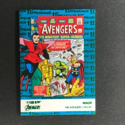 2022 Fleer Ultra Avengers WASP 1st Appearances Green Foil #3