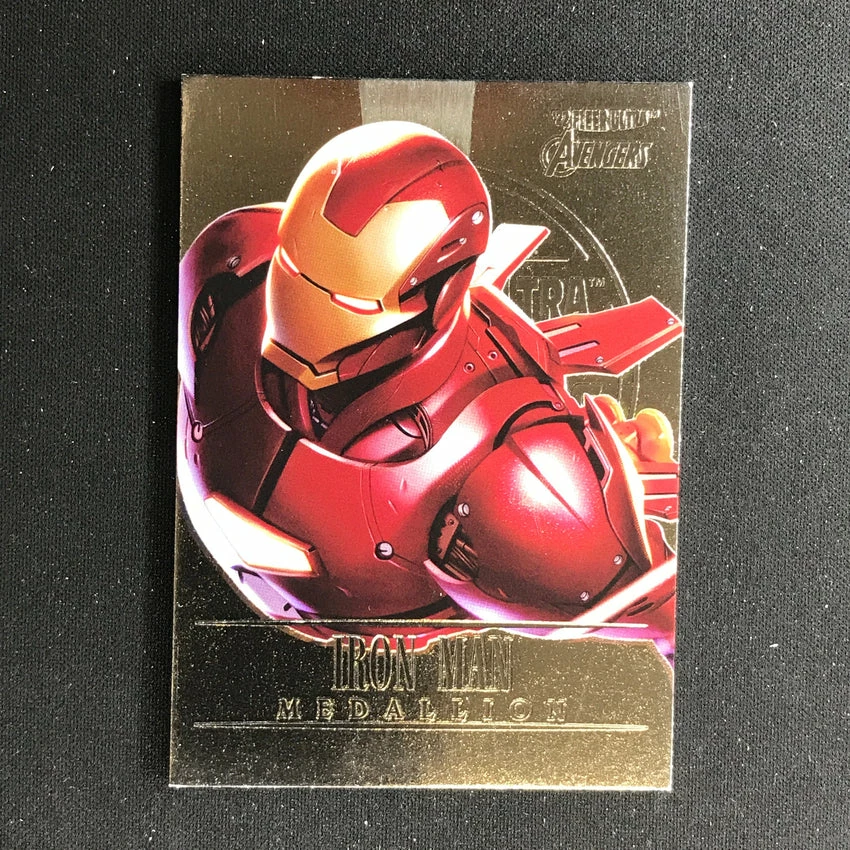 2022 Fleer Ultra Avengers IRON MAN Medallions Base #20 3 2022 Fleer Ultra Avengers IRON MAN Medallions Base #20