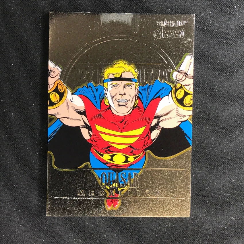 2022 Fleer Ultra Avengers QUASAR Medallions Base #31 3 2022 Fleer Ultra Avengers QUASAR Medallions Base #31