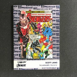 2022 Fleer Ultra Avengers SCOTT LANG 1st Appearances Blue Foil 251/360