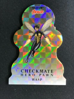 2022 Fleer Ultra Avengers WASP Checkmate Die-Cut Hero Pawn #8