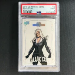 2016 Marvel Gems BLACK CAT Exquisite 123/199 PSA 9 (631)