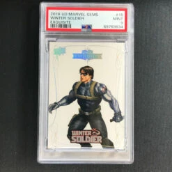 2016 Marvel Gems WINTER SOLDIER Exquisite 105/199 PSA 9 (634)