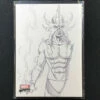 2022 Marvel Masterpieces ELECTRO Base Preliminary Art #5