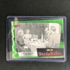 2022 WandaVision TELL US, WHAT IS YOUR STORY? Green Vision 182 /225