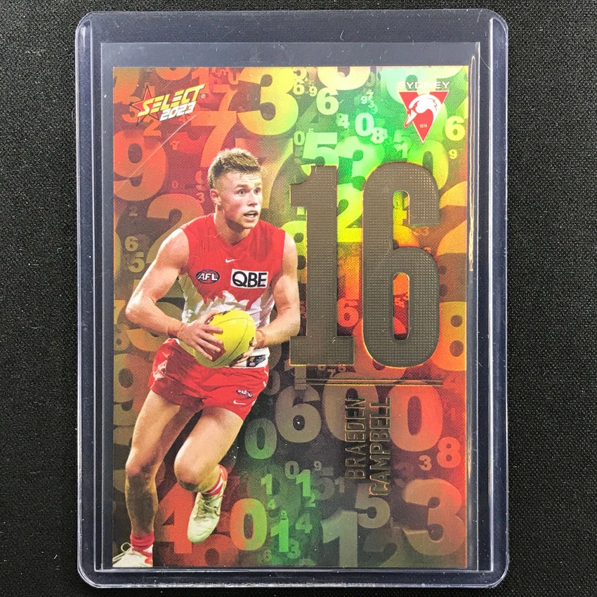 2023 Footy Stars BRAEDEN CAMPBELL Numbers 25/255 3 2023 Footy Stars BRAEDEN CAMPBELL Numbers 25/255