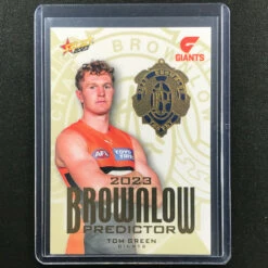 2023 Footy Stars TOM GREEN Brownlow Predictor Gold 83/260