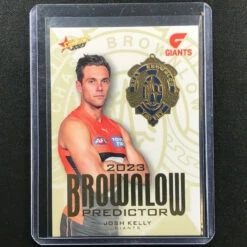 2023 Footy Stars JOSH KELLY Brownlow Predictor Gold 21/260