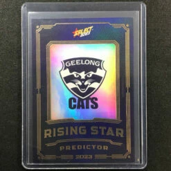 2023 Footy Stars GEELONG CATS Rising Star Predictor Gold 62/260