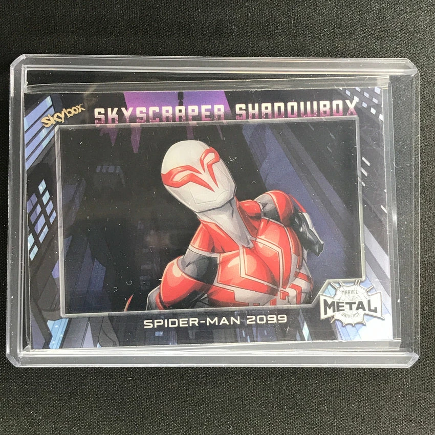 2021-2022 Marvel Spider-Man Universe SPIDER-MAN 2099 Skyscraper Shadowbox SP #19 3 2021-2022 Marvel Spider-Man Universe SPIDER-MAN 2099 Skyscraper Shadowbox SP #19