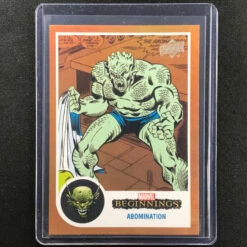 2022 Marvel Beginnings Vol. 2: Series 1 ABOMINATION Flipped FX Orange 29/39