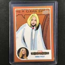 2022 Marvel Beginnings Vol. 2: Series 1 EMMA FROST Flipped FX Orange 9/39