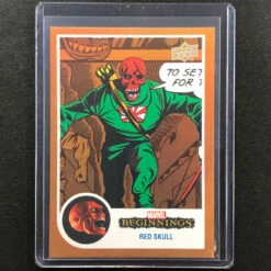 2022 Marvel Beginnings Vol. 2: Series 1 RED SKULL Flipped FX Orange 36/39