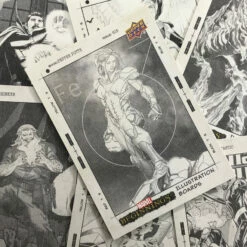 2022 Marvel Beginnings Vol. 2: Series 1 HEIMDALL Illustration Boards Base #8