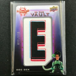 2022 Spider-Man Into The Spider-Verse DOC OCK In The Vault Letter E Patch 83/125