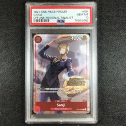 One Piece PSA 10 Sanji - ST01-004 - 2023 Offline Finalist Stamp Promo 682