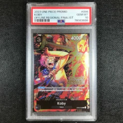 One Piece PSA 10 Koby - OP02-098 - 2023 Offline Finalist Stamp Promo 686