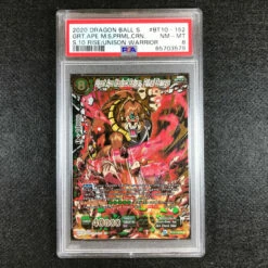 PSA 8 Great Ape Masked Saiyan, Primal Carnage - BT10-152 SCR Secret Rare 579