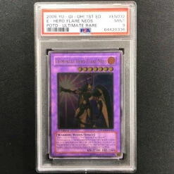 PSA 9 Elemental Hero Flare Neos - POTD-EN032 - Ultimate Rare 1st Edition 336