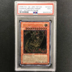 PSA 9 Hamon, Lord Of Striking Thunder - SOI-EN002 - Ultimate Rare 1st Edition 344