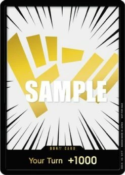 One Piece DON!! Card - Gold Foil Limited Event Promotion Pack