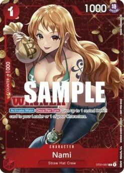One Piece Nami - ST01-007 - C - Tournament Pack Vol. 3 WINNER Promo