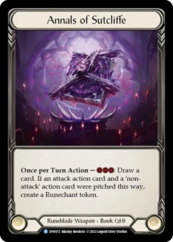 COLD FOIL Annals Of Sutcliffe - DYN172 - Rare Dynasty