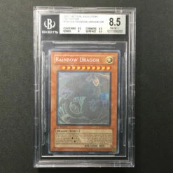 BGS 8.5 Rainbow Dragon - TAEV-EN006 - Ghost Rare 1st Edition 200