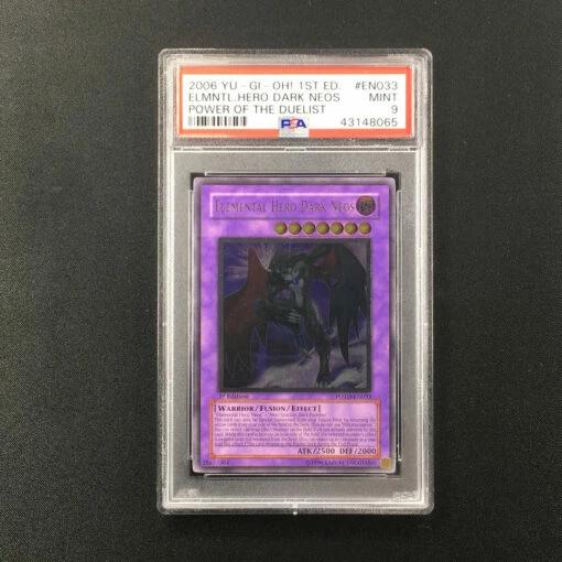 PSA 9 Elemental Hero Dark Neos - POTD-EN033 - Ultimate Rare 1st Edition 065 2 PSA 9 Elemental Hero Dark Neos - POTD-EN033 - Ultimate Rare 1st Edition 065 -Mystic Cards Game Shop IMG 1346 69e58743 89c8 4c76 ad4a eaa32cd9d1cb 850x